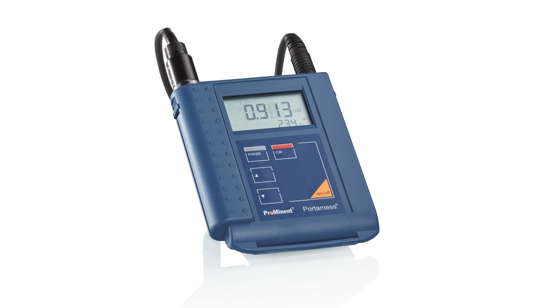 휴대형 측정 장치 Portamess<sup>®</sup>, 측정 변수: 전도도