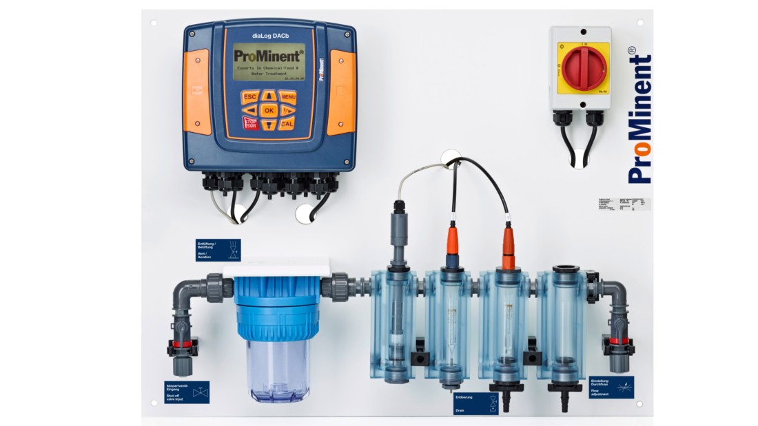 식수와 폐수 처리용 측정 및 제어 시스템